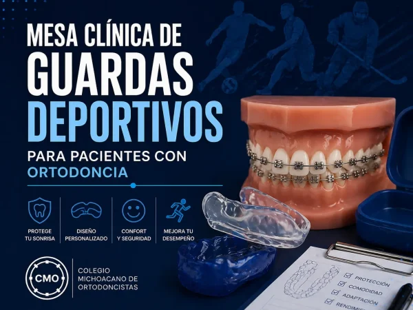 Mesa Clínica de Guardas Deportivos para pacientes con Ortodoncia